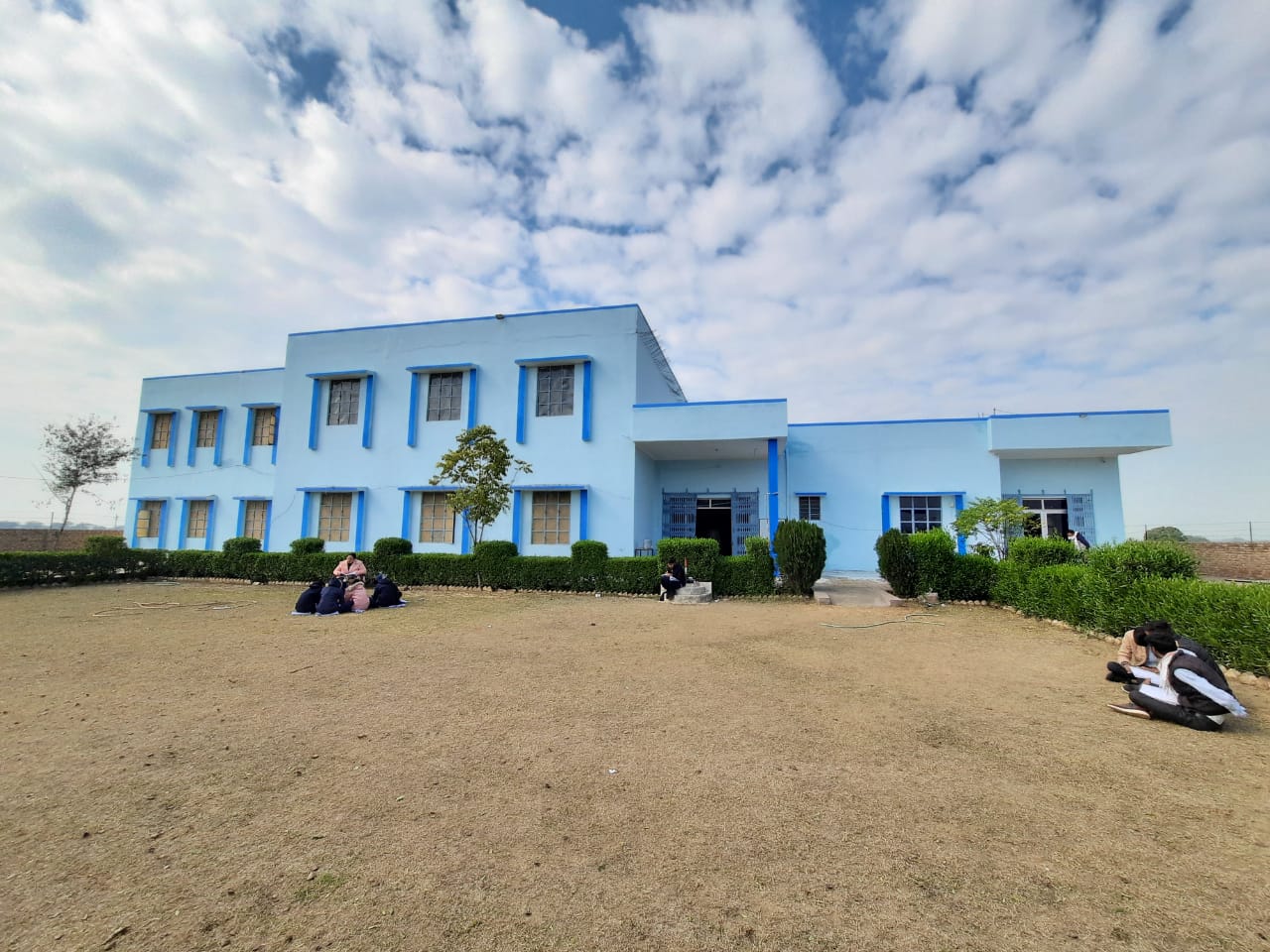 Actual Front Building at Agarsen Degree College