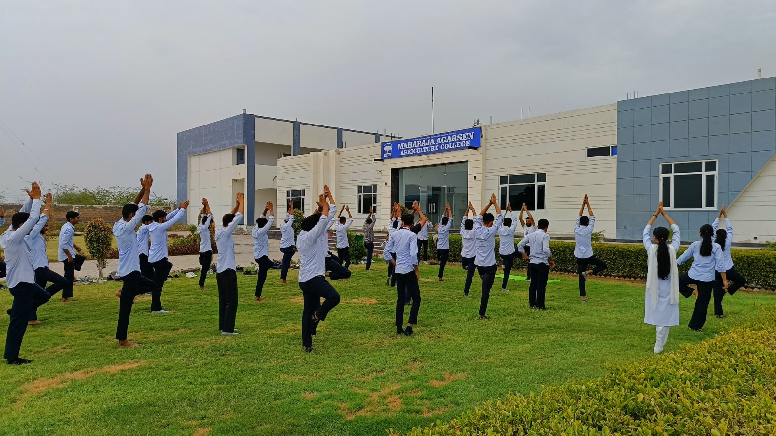 Cultivating Wellness and Mental Clarity at Maharaja Agarsen Agriculture College