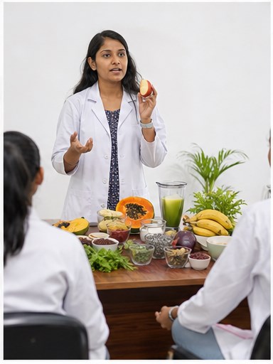 Diet and lifestyle education